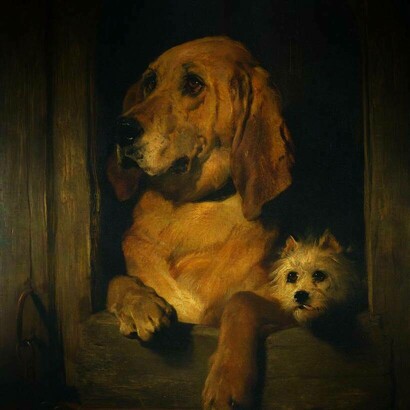 Sir Edwin Henry Landseer "Dignity and Impudence" (1839)