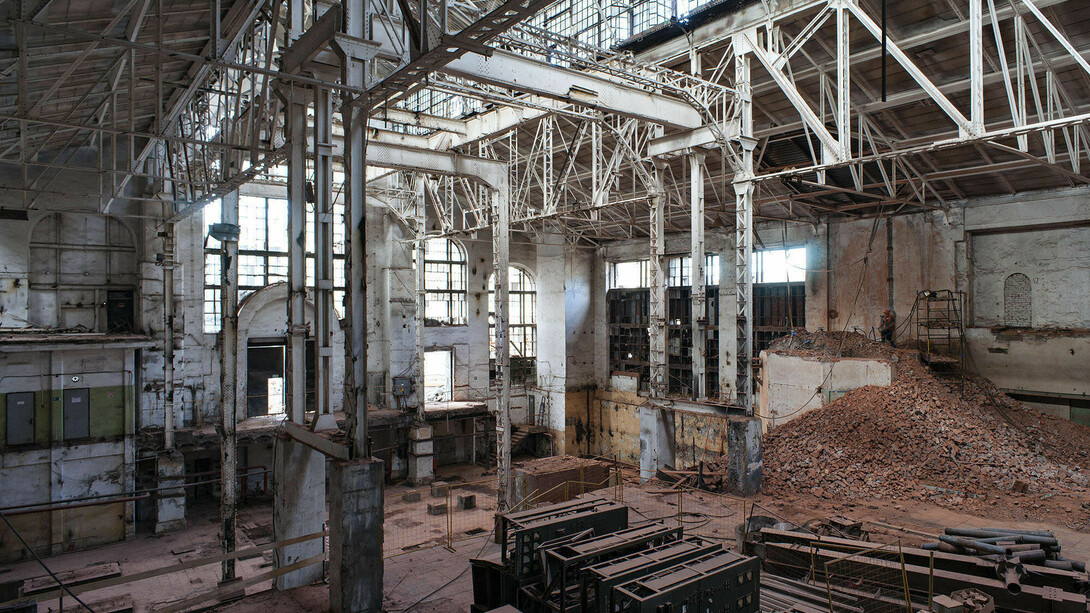 Geometry Of Now, GES-2. Photograph by Gleb Leonov