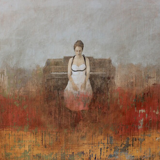 Federico Infante, Before the Wedding, 2014, Acrylic on Canvas, 47¾" x 69"