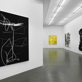 Jeff Elrod, Installation View – Simon Lee Gallery, London, 2013. Courtesy of the artist and Simon Lee Gallery