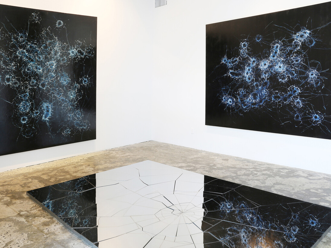 Installation view of Zhao Zhao Constellations