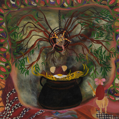 Alyina Zaidi, Fry up (detail), 2026. Courtesy of Pilar Corrias Gallery