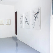 Xiyao Wang, Lightly floats and drifts the boat, exhibition view. Courtesy of König Gallery