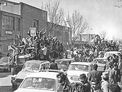 The city of Tabriz played a significant role during the revolution of 1979, witnessing a substantial presence and active participation in the historic events of that time, Iran