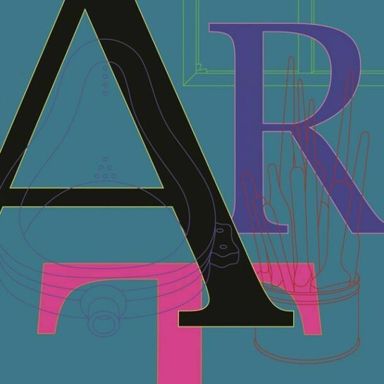 Michael Craig-Martin, Art, 2010, Inkjet print, Edition of 250 Arabic plus 50 Roman, Courtesy the artist and Alan Cristea Gallery