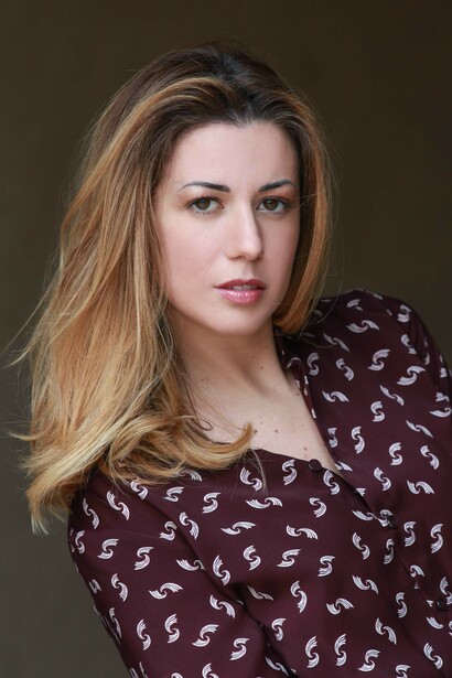L'attrice Martina Menichini