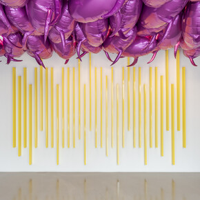 Installation view: Markus Amm, Anne Collier, Liam Gillick, Philippe Parreno, Tobias Reberger, Rebecca Warren,
‘A Little After The Millennium’, Gallery Baton, 2020
Courtesy of Gallery Baton, photo by Jeon Byung Cheol