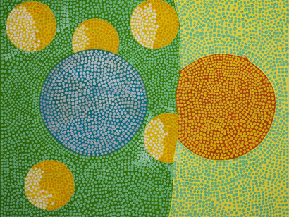 Carol John, Sunniness (detail), 2024. Courtesy of Ivy Brown Gallery