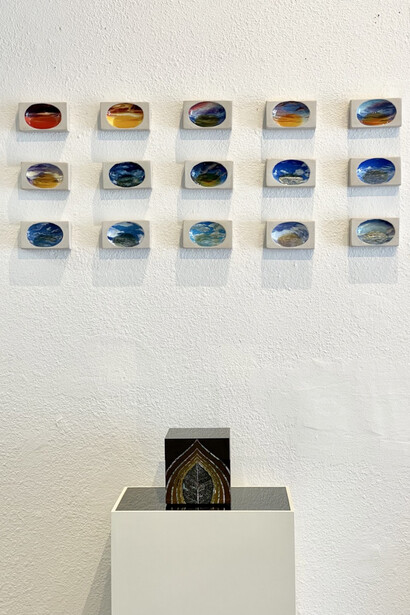 Into The Organics, 2023, installation view. Courtesy of Pablo Bogdan Gallery