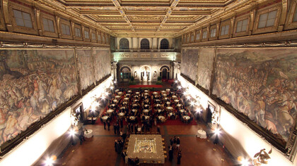La Sala dei 500 in Palazzo della Signoria