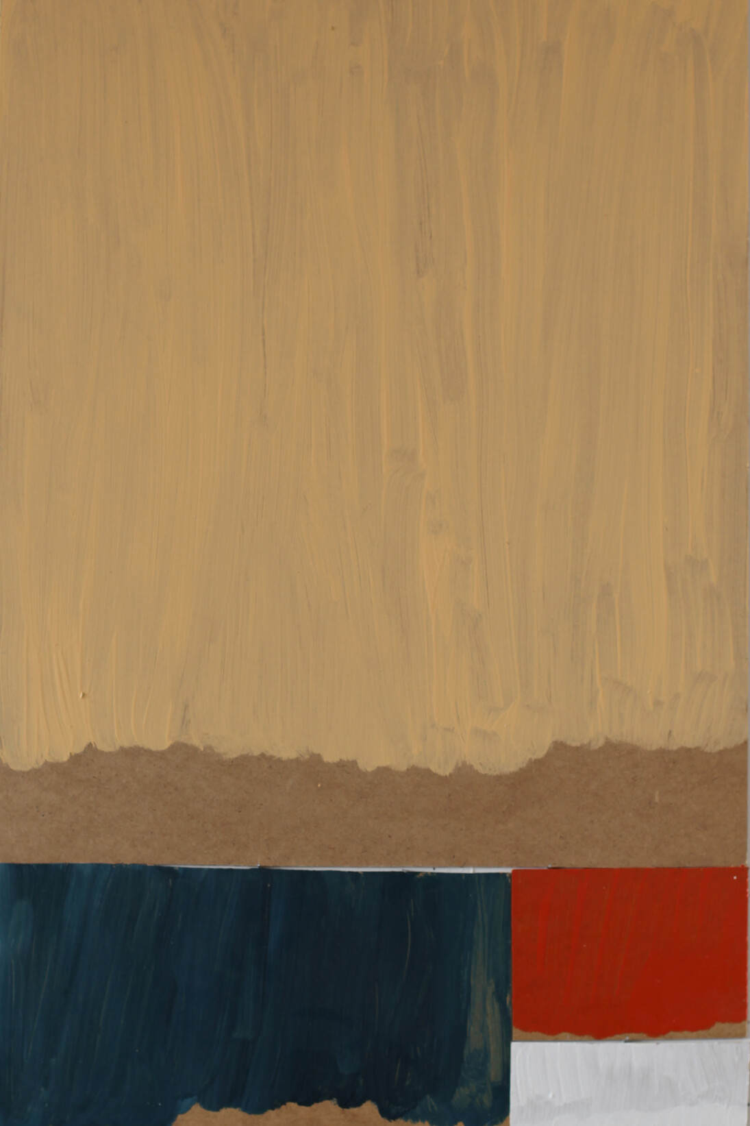 Ellen Hyllemose, Untitled, from the series
‘Close To The Farm’, 2015, Masonite and acrylic, 111.5 x 58.5 cm