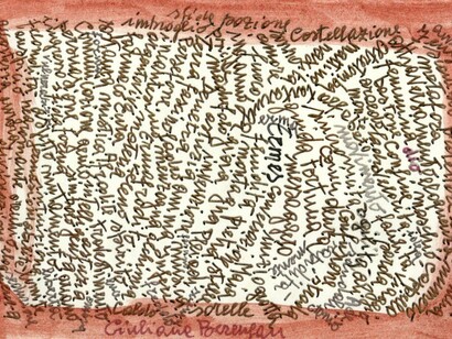 Giuliana Bèrengan, Verbario, creazione nell’ambito della Campagna Save the Words in difesa
delle parole