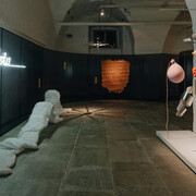 Various artists, Between borders, between materials, exhibition view. Courtesy of Estonian Museum of Applied Art and Design