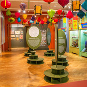 Familiar and unfamiliar Vietnam, exhibition view. Courtesy of Náprstek Museum of Asian, African and American Cultures
