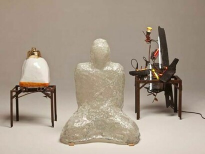 David Kimball Anderson, Stupa, Vapor, Fire. Courtesy of Robischon Gallery