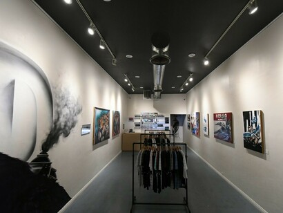 Dytch66 Solo Show, Exhibition view. Courtesy of Ewkuks