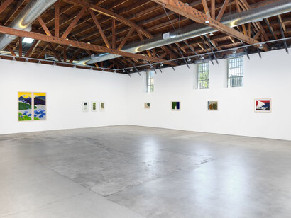Teruko Yokoi, A pacific line, exhibition view. Courtesy of James Fuentes