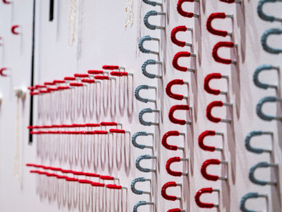 Hautāmiro, exhibition view. Courtesy of Dunedin Public Art Gallery