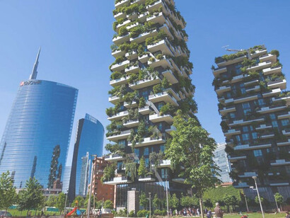 Bosco Verticale (Vertical Forest) in Milan, Italy
