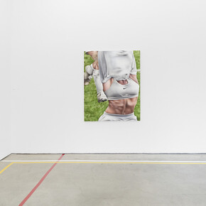 Title IX, 2023, installation view. Courtesy of the artists and The Hole, NYC