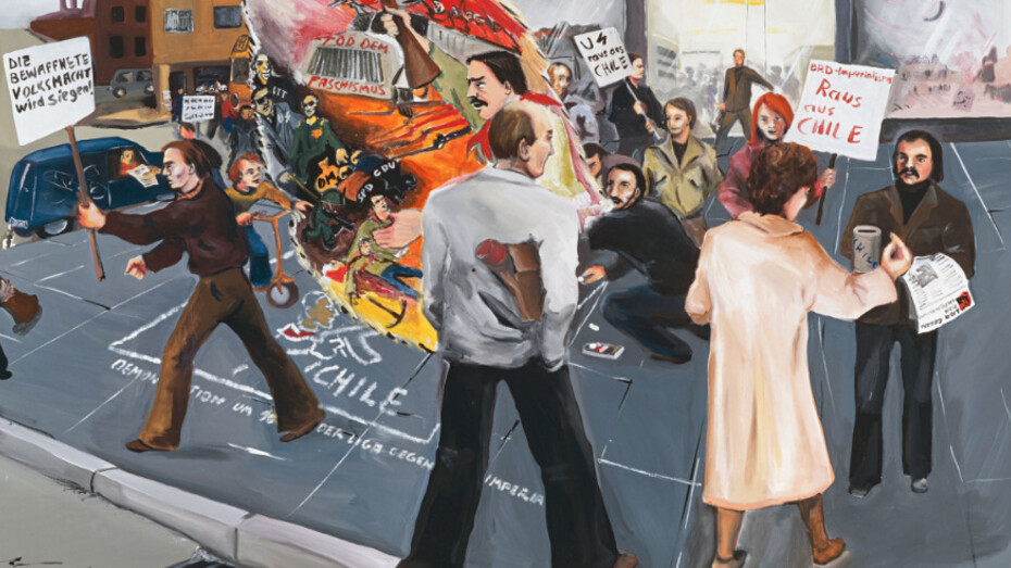 Jörg Immendorff. Courtesy of Michael Werner Gallery