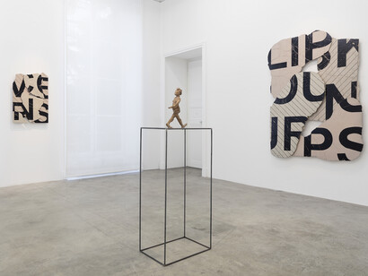 Iván Argote, View of the exhibition Deep Affection by Ivan Argote Perrotin Paris. Photo: Claire Dorn © Iván Argote / ADAGP, Paris 2018