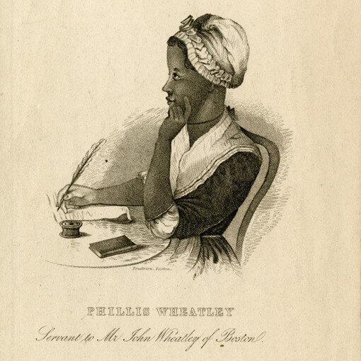 Possibly: Scipio Moorhead, artist, Portrait of Phillis Wheatley (1753-1784) (detail). Courtesy of The New York Historical