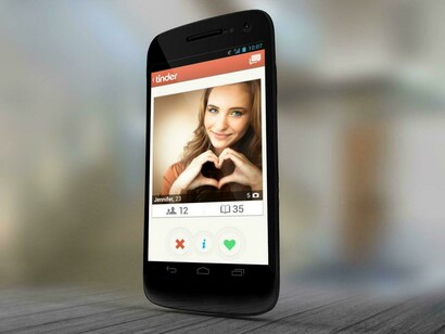 Tinder en el móvil