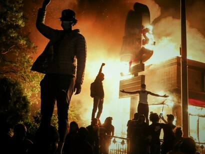 Many American cities have erupted in protests over the senseless killing by police of George Floyd