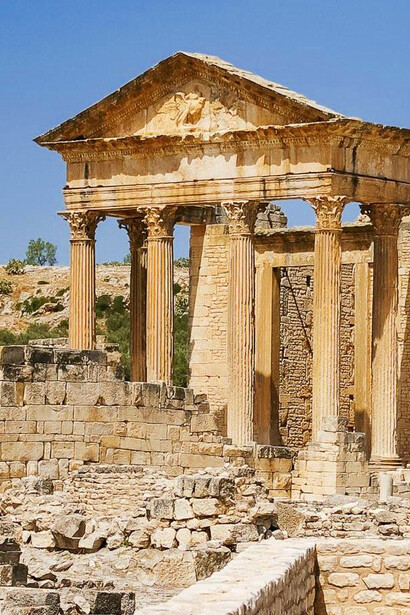 Ruinas de Dougga, Túnez