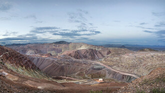Mina de cobre de Morenci, Arizona, Estados Unidos. La disputa por los minerales estratégicos define gran parte de la economía y la geopolítica contemporánea