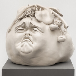 Lorena Guzmán, Honne-Tatemae o la excéntrica mutación del kaki, 2021. Cortesía de Galería Vasari