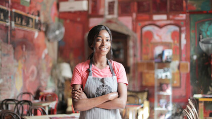 A reassuring smile can be a powerful tool when navigating through a brand crisis, showing that leadership is both capable and calm