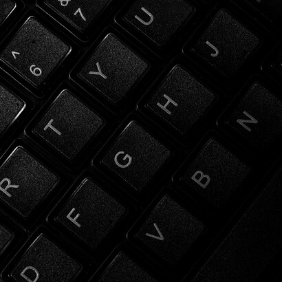 Die stumme Sinfonie der Tasten beim Schreiben