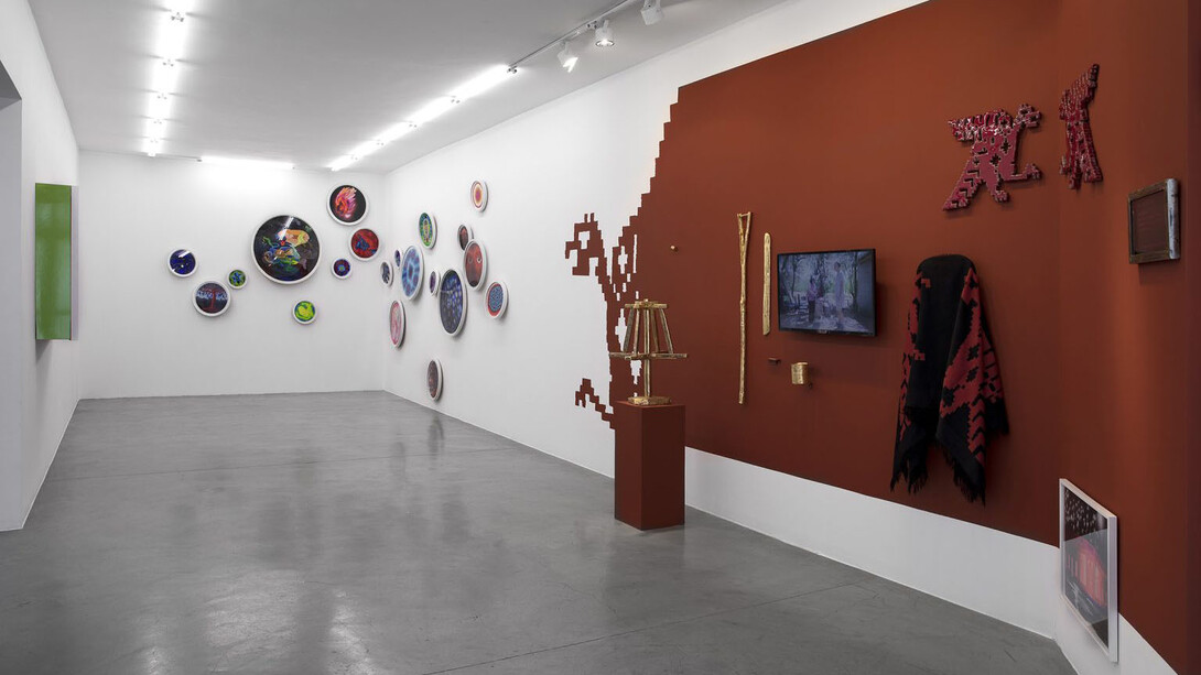 Gabriel Baggio, Todo era fantástico, vista de exhibición. Cortesía de Galería Hache