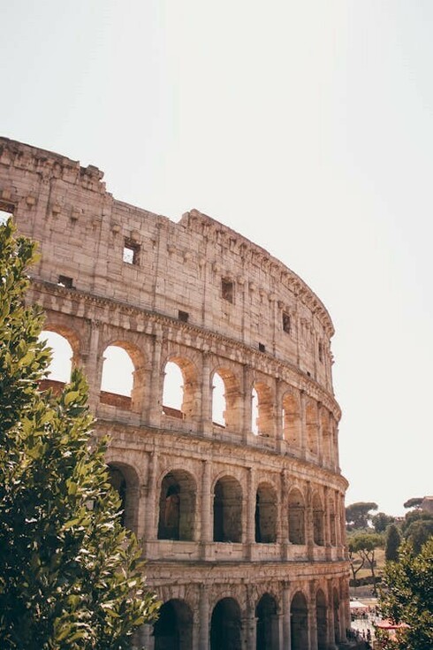 The Colosseum, an iconic elliptical amphitheater located in the heart of Rome, Italy, is a remarkable architectural marvel and a symbol of ancient Roman engineering