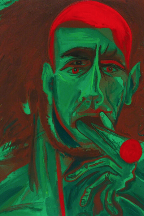 Beware of Darkness. Courtesy of Galerie Almine Rech