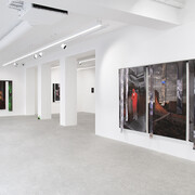 Nicolas Lebeau, Would you wear my eyes? Exhibition view. Courtesy of Kamel Mennour Gallery