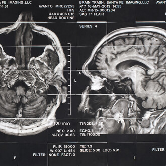 James Drake, The Anatomy of Drawing and Space (Brain Trash) –  from Chapter 6 (detail), 2012-2013, mixed media on paper. Courtesy of the artist. ©James Drake 2013.