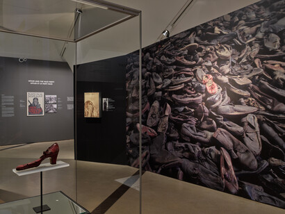Auschwitz. Pas si longtemps. Pas si loin, vue de l'exposition. Avec l'aimable autorisation du ROM