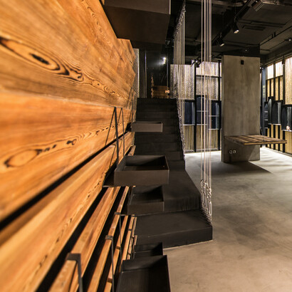 Showroom de Tsultrim en Pekín. Autor: Estudio Vilablanch. Foto: Adrià Pedrazas
