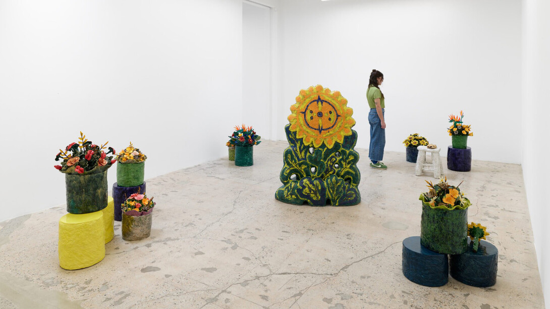 Anabel Juárez, From sunrise to sunset, exhibition view. Courtesy of Anat Ebgi 