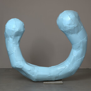 Franz West, Untitled, 2010, Lacquered aluminium, 180 x 210 x 60 cm (70 7/8 x 82 5/8 x 23 5/8 in.)