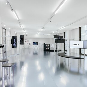 Verschiedene Künstler, Civa. Contemporary immersive virtual art, Ausstellungsansicht. Mit freundlicher Genehmigung des Unteren Belvedere