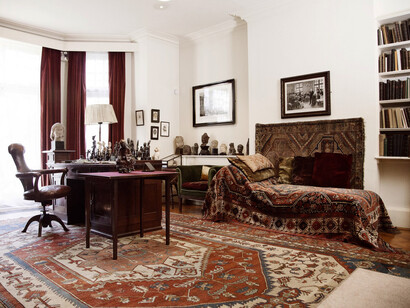 Estudio de Sigmund Freud en su casa de Hampstead