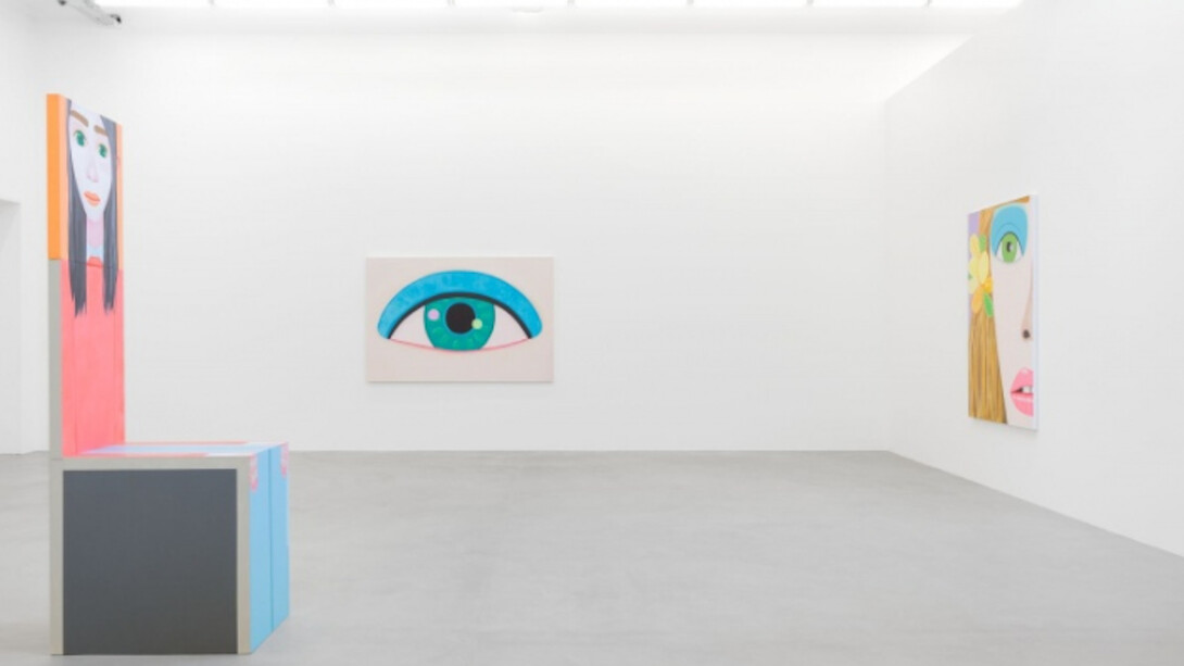 Brian Calvin. States, Exhibition view. Courtesy of Almine Rech