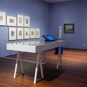 Slice of life. From Beckmann to Jungwirth, exhibition view. Courtesy of Museum der Moderne