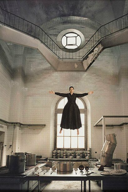 Marina Abramovic, Serbian, born 1946, The Kitchen I, from the series The Kitchen, Homage to Saint Therese, 2009, inkjet print (color fine-art pigment print). Unless otherwise noted, all photographs are promised gifts from the Collection of Robert E. Meyerhoff and Rheda Becker. Courtesy of National Gallery of Art