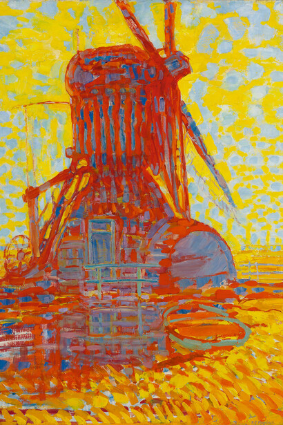 Mondrian Figuratif. Courtesy of Musée Marmottan-Claude Monet