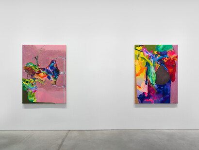 Chaïm Soutine and Ilana Savdie, Savdie / Soutine, exhibition view. Courtesy of James Cohan Gallery